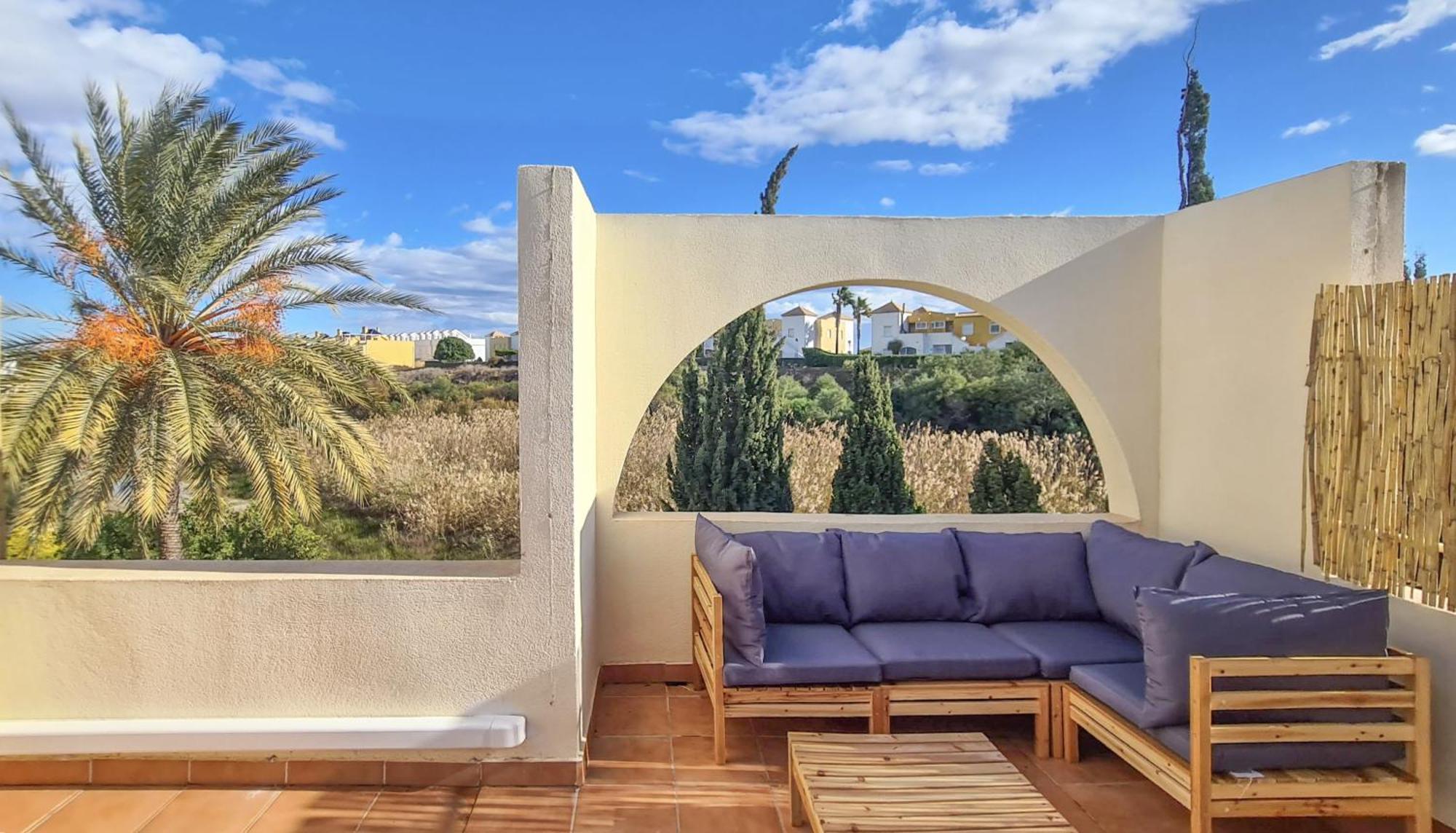 Garden Vistas. Hermoso Duplex Con Patio, Solarium Y Piscina. Вера Экстерьер фото