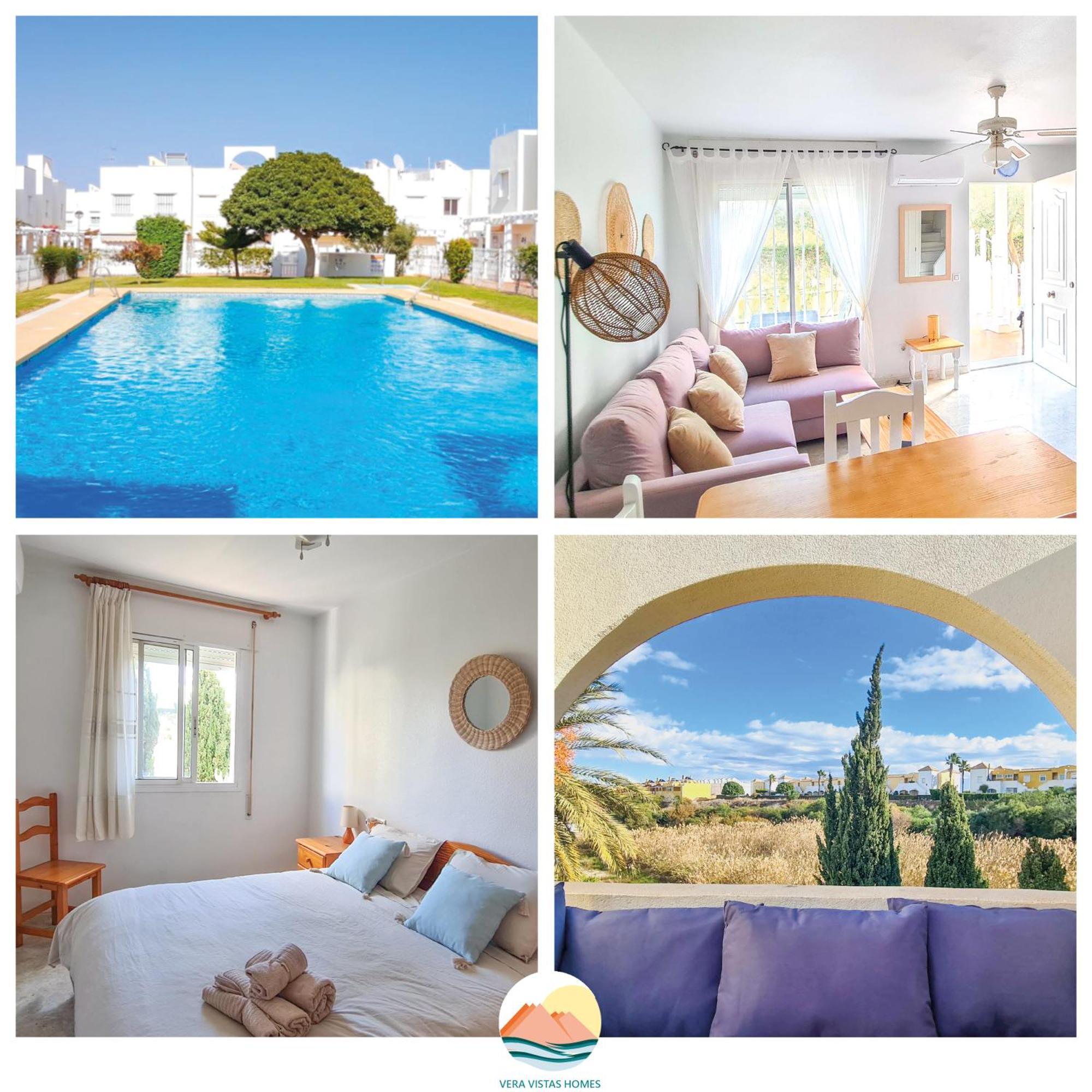 Garden Vistas. Hermoso Duplex Con Patio, Solarium Y Piscina. Вера Экстерьер фото